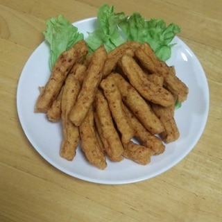 子供も食べやすい☆スティックナゲット